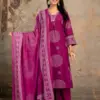 Naisha K 350 Wholesale Pure Cotton Discharge Salwar Suit Collection