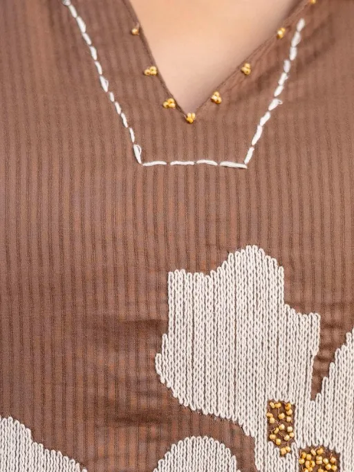 Naisha K 356 Wholesale Cotton Silli Hand Work Co Ord Set Collection - Image 6