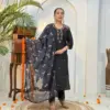 Naisha K 390 Wholesale Roman Silk Handwork Kurti With Bottom Dupatta