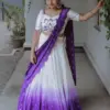 PC-500 Chinon Lehenga Choli with Real Hand Work Collection