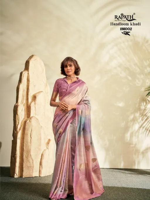 RajPath Fabrics Rajyog Asopalava Soft Handloom Silk Saree Catalog