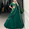 Taraa L 1447 Georgette Thread Embroidery Worked Designer Lehenga Choli