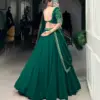 Taraa L 1447 Georgette Thread Embroidery Worked Designer Lehenga Choli