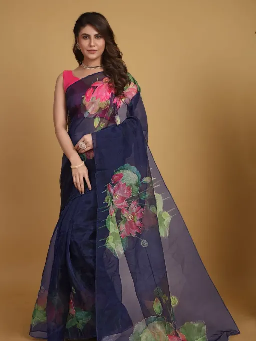 Vakratund VK4150 Handwork Saree Collection