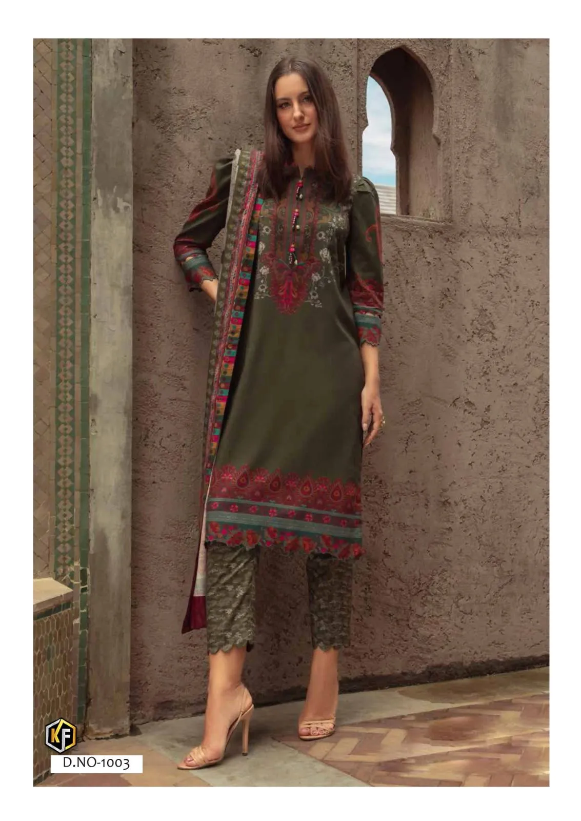 Keval Elaya Vol 1 Cotton Print Karachi Dress Material - Image 5