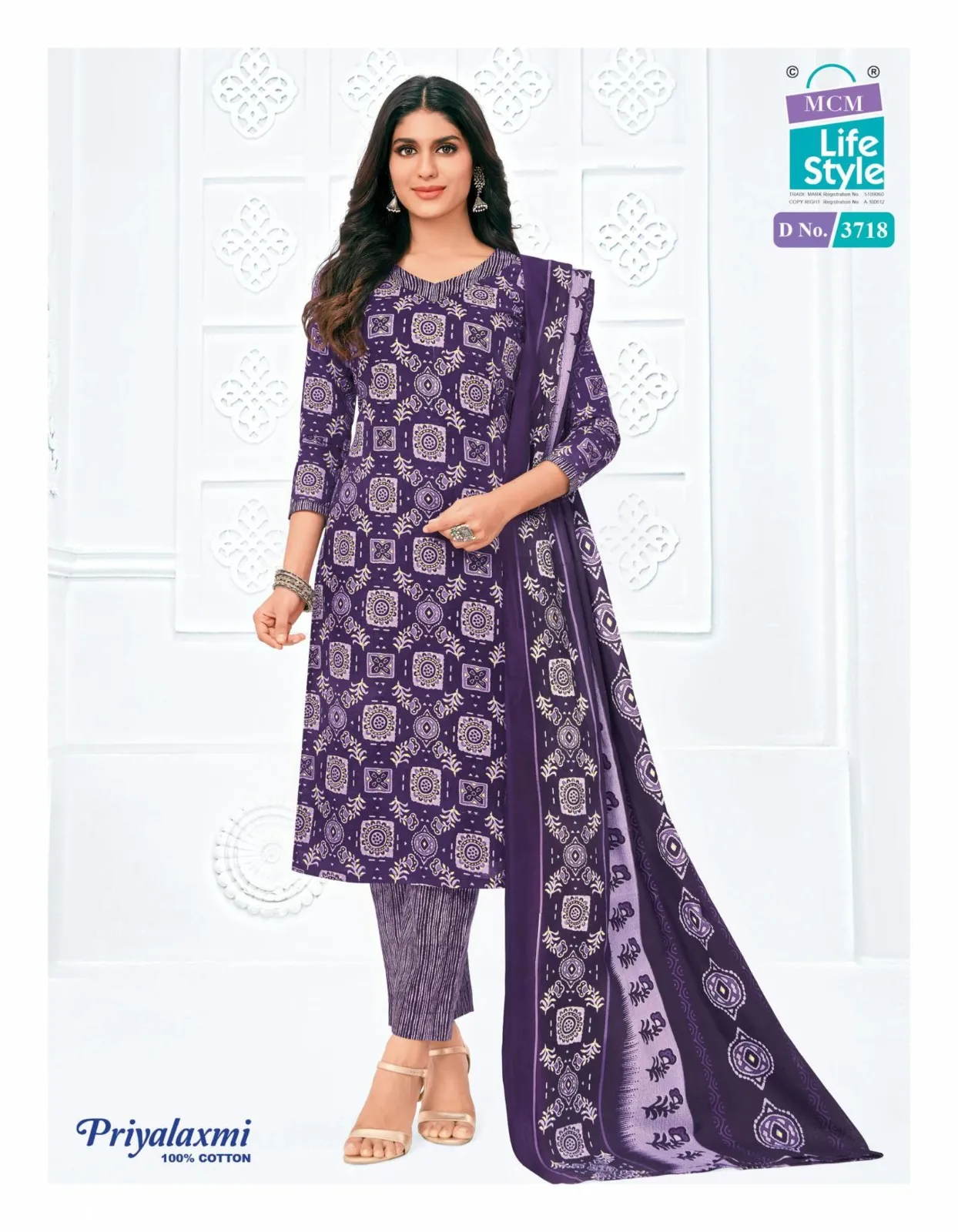 Mcm Priyalaxmi Vol 37 Cotton Printed Dress Material - Image 12