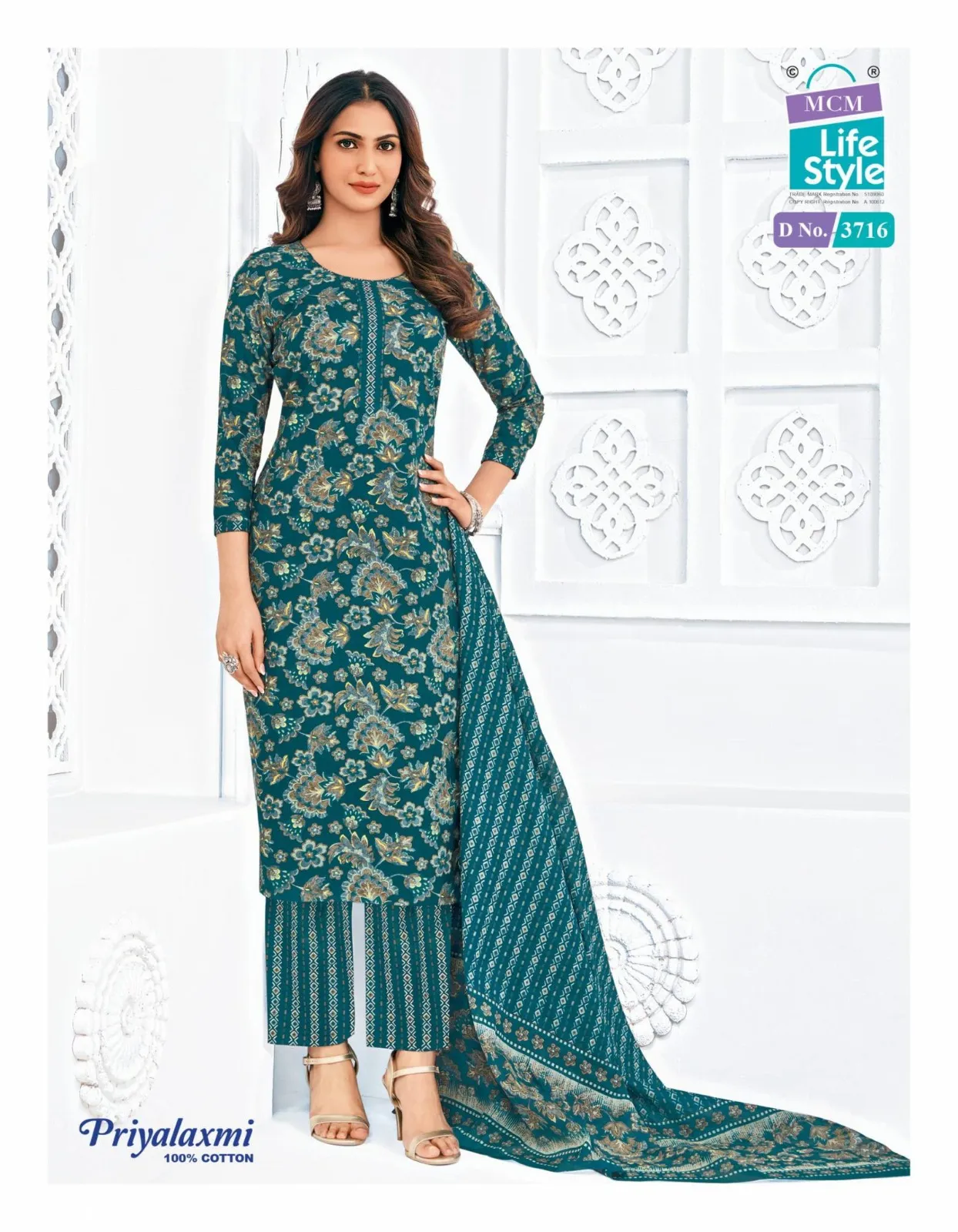 Mcm Priyalaxmi Vol 37 Cotton Printed Dress Material - Image 17