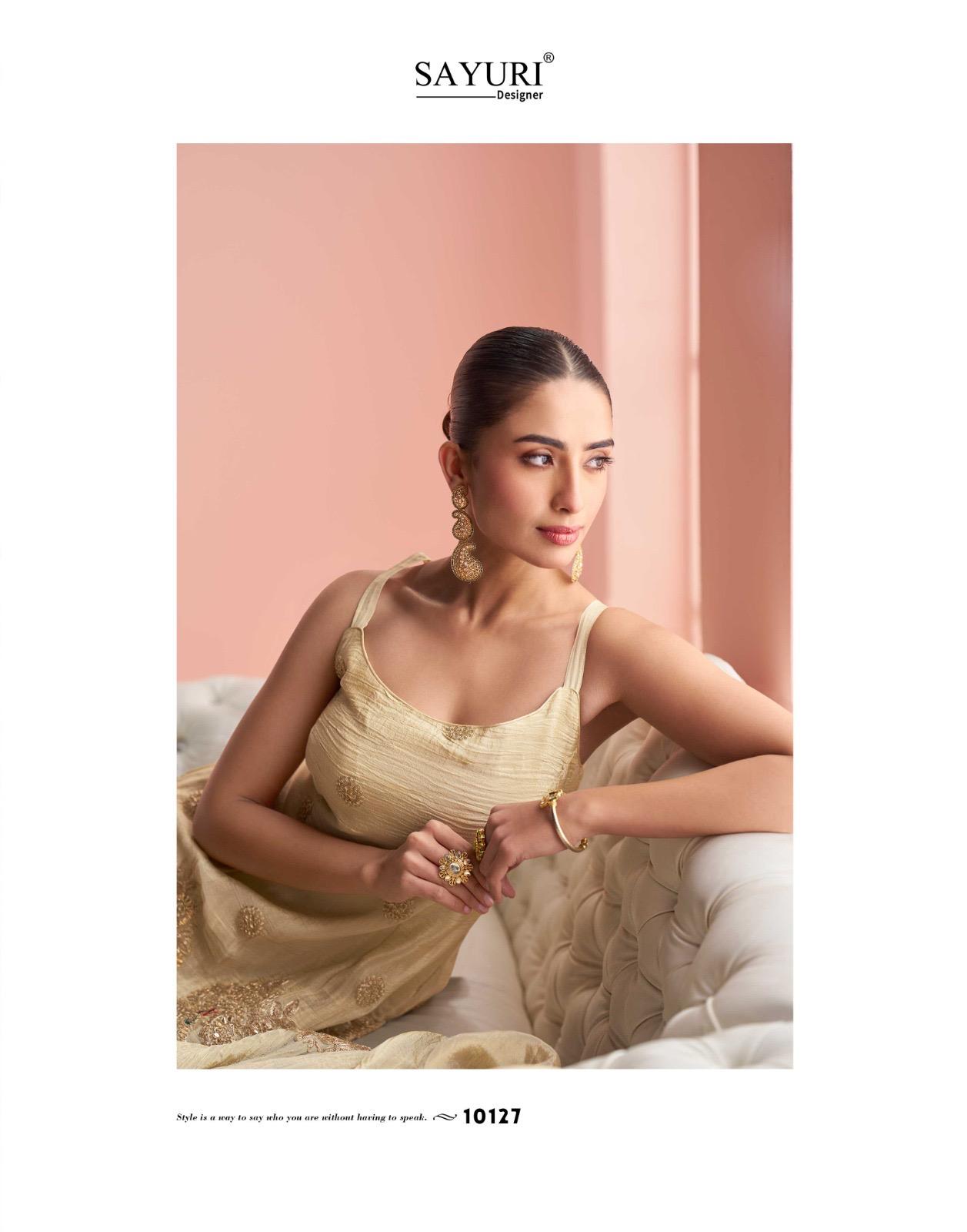 Sayuri Myra Chinon Silk Embroidered Designer Salwar Kameez - Image 8