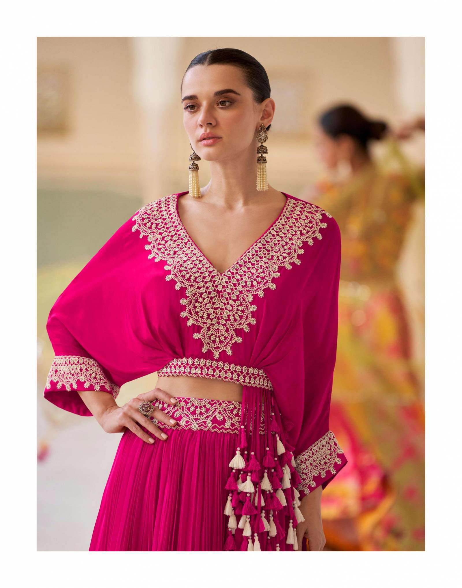 Sayuri Qayaamat Chinon Designer Stylist Lehenga Choli - Image 5