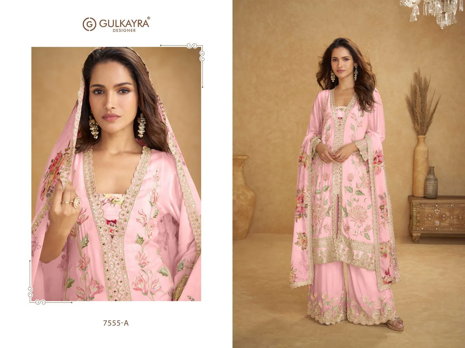 Gulkayra Inayat Chinon Digital Embroidery Work Salwar Kameez - Image 4