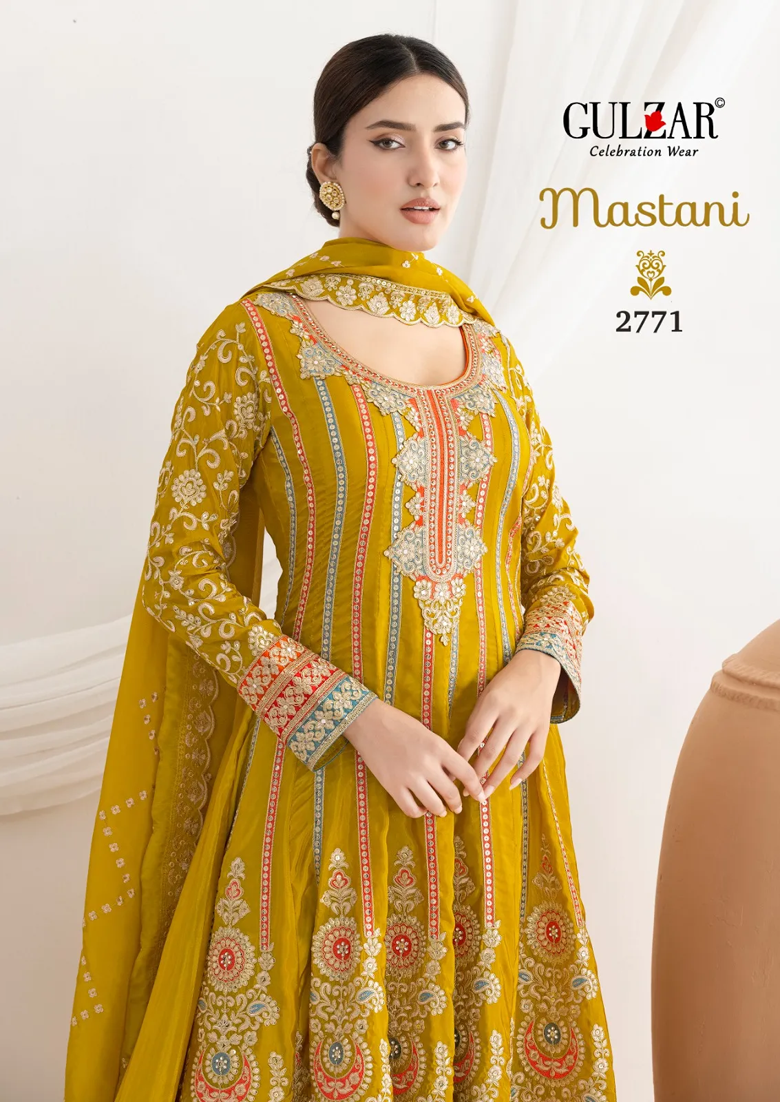 Mastani Gulzar Designer Anarkali Salwar Set - Image 9