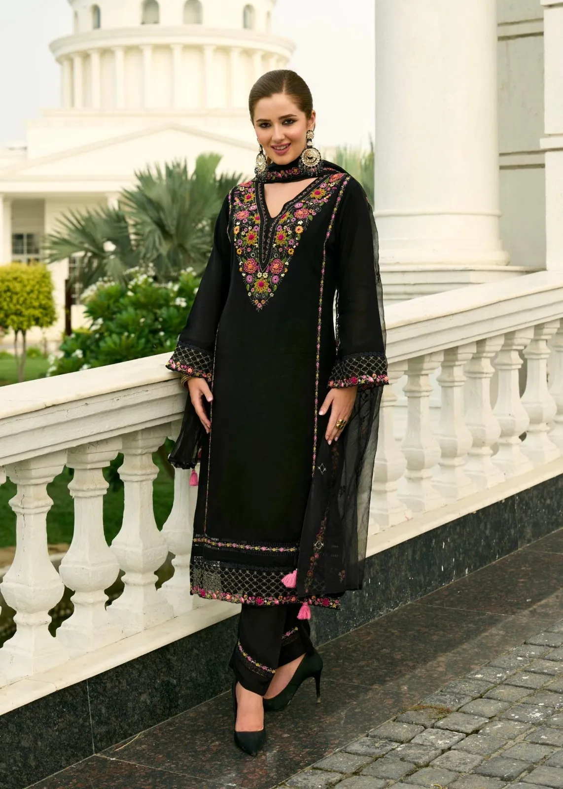 Prm Khayaal Mull Chanderi Embroidery Party Wear Collection - Image 2