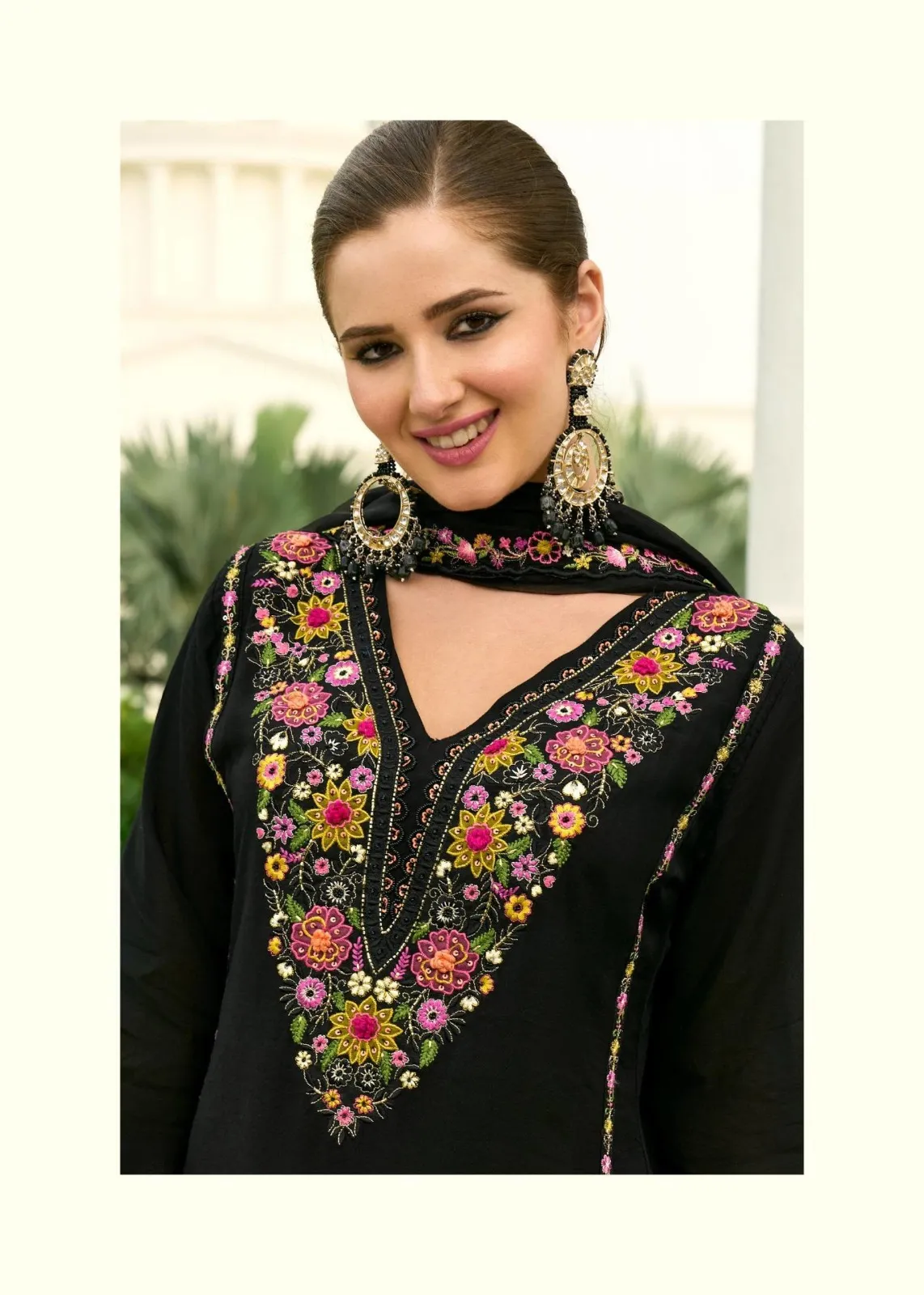 Prm Khayaal Mull Chanderi Embroidery Party Wear Collection - Image 8