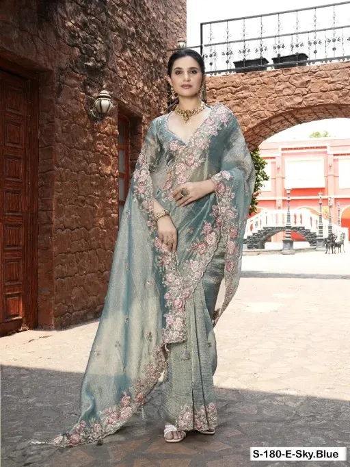 Tathastu Premium Tissue Silk Saree Collection - Image 3