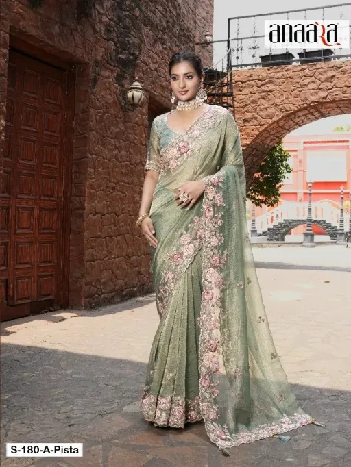 Tathastu Premium Tissue Silk Saree Collection - Image 5