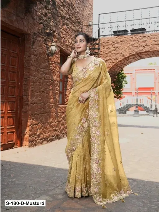 Tathastu Premium Tissue Silk Saree Collection - Image 9