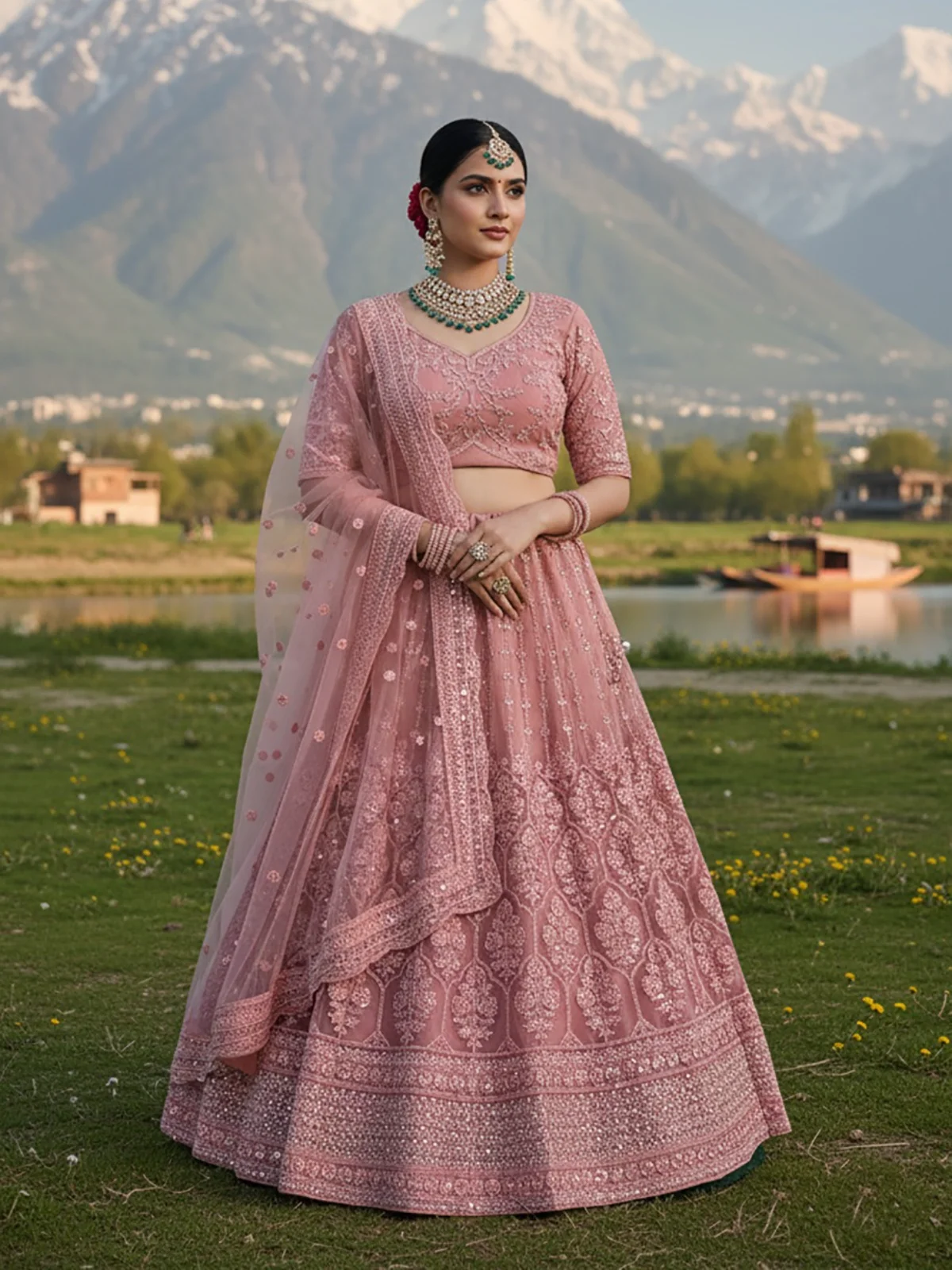 Senhora Sunshine 7101 And 02 Butterfly Net Designer Lehenga Choli