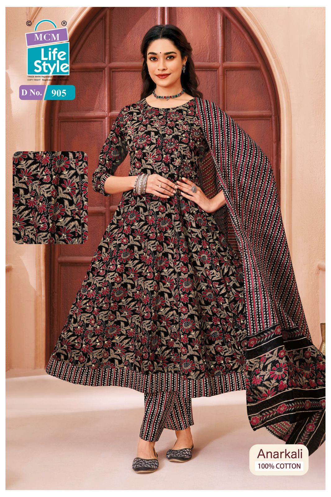 Mcm Anarkali Vol 9 Readymade Cotton Printed Kurti With Bottom Dupatta - Image 6