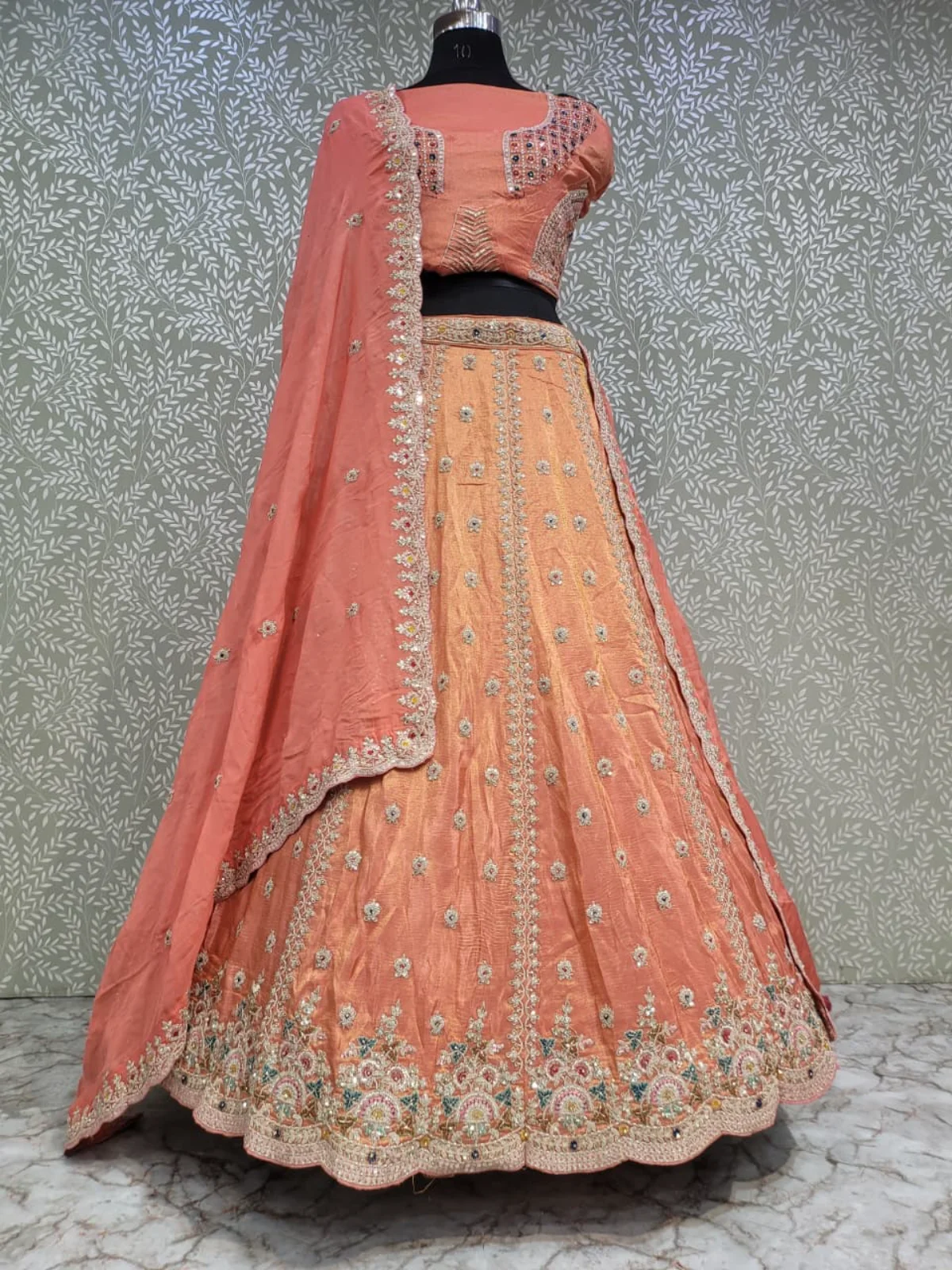 Exclusive Bridesmaid Classic Designer Embroidery Lehenga Collection - Image 8