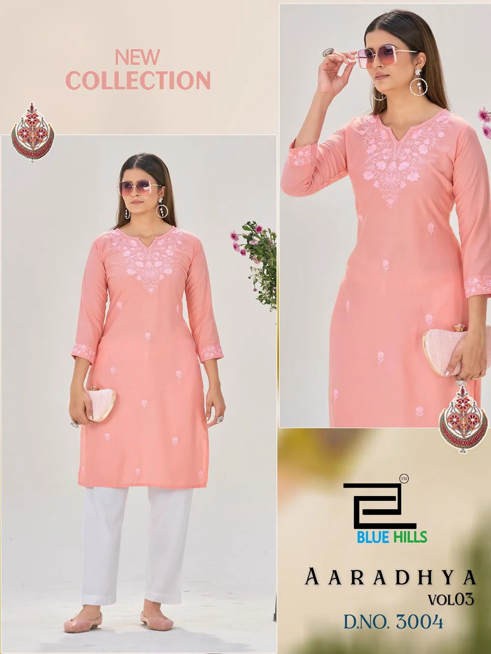 Blue Hills Aaradhya Vol 3 Casual Wear Rayon Kurti Collection