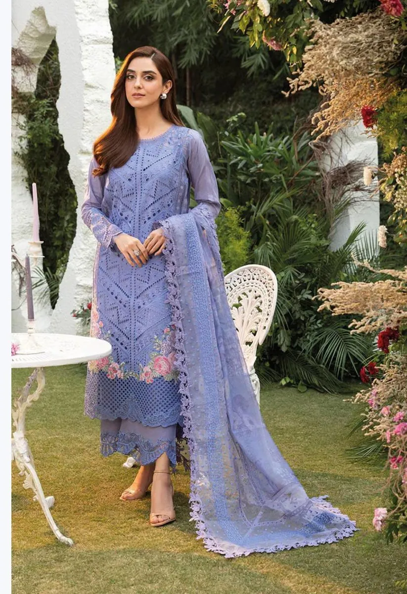 Deepsy Sobia Nazir Lawn 25 Vol 3 Cotton Embroidery Pakistani Salwar Suit