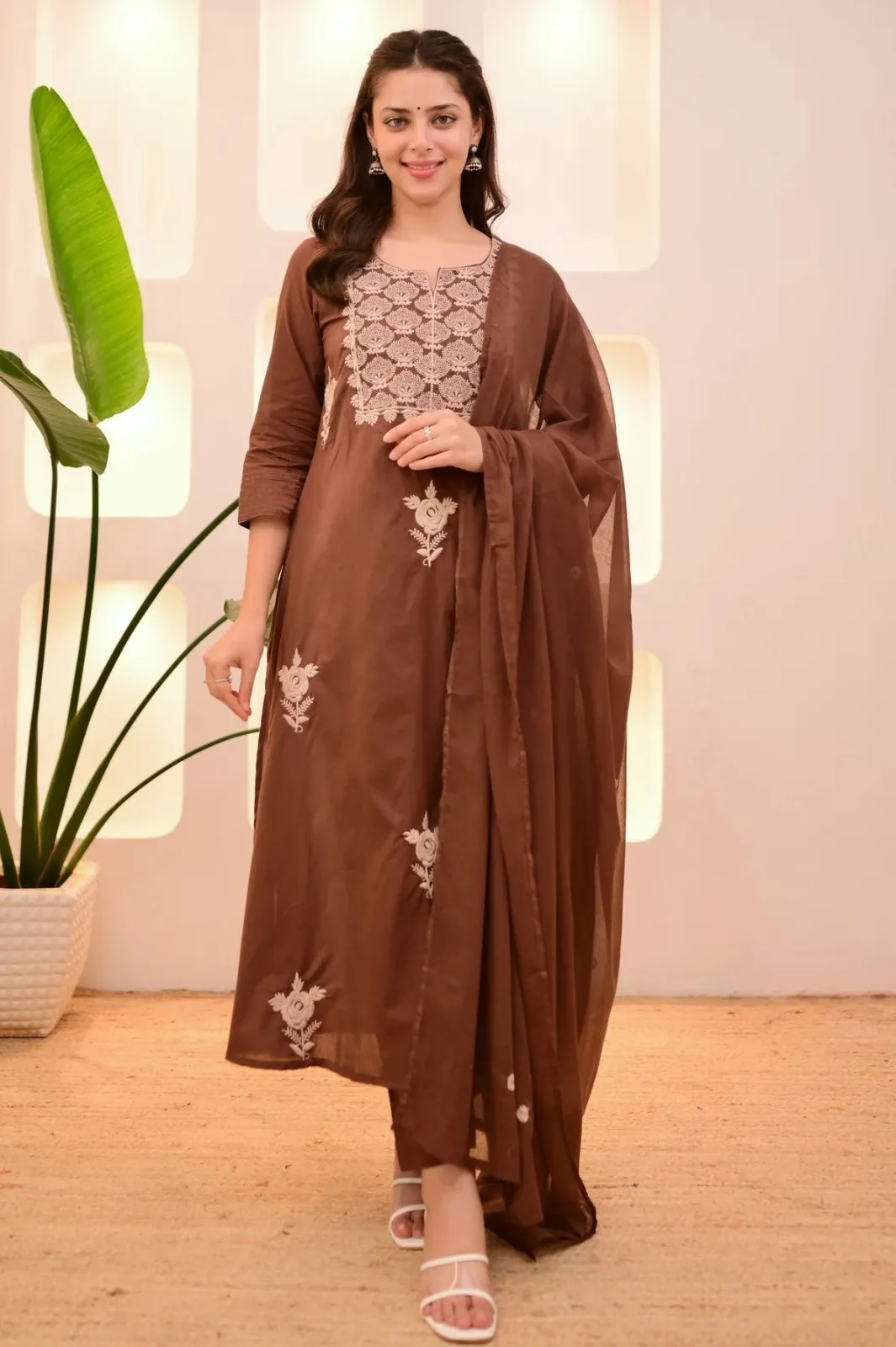 Dhruvi 384 Designer Silk Occasion Wear Kurti With Bottom Dupatta