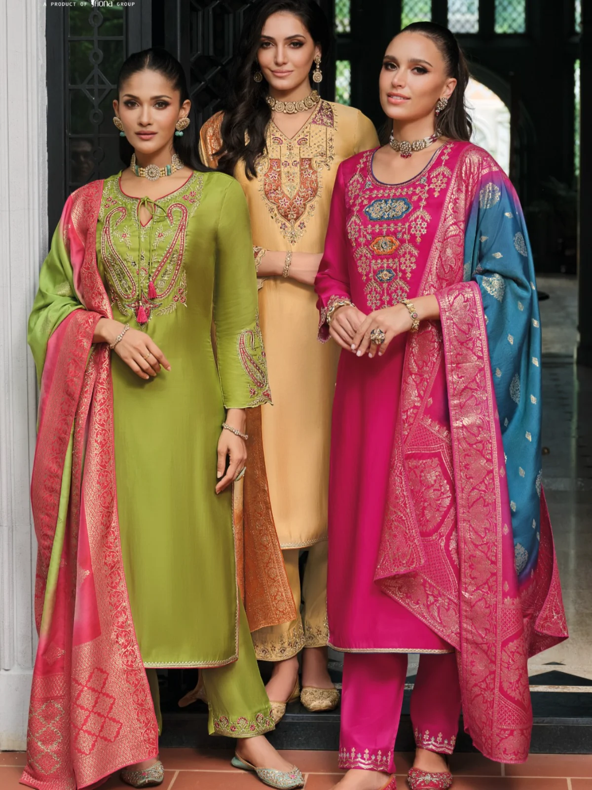 Lily and Lali Mahek-E-Vastra Festival Readymade Salwar Suit - Image 13