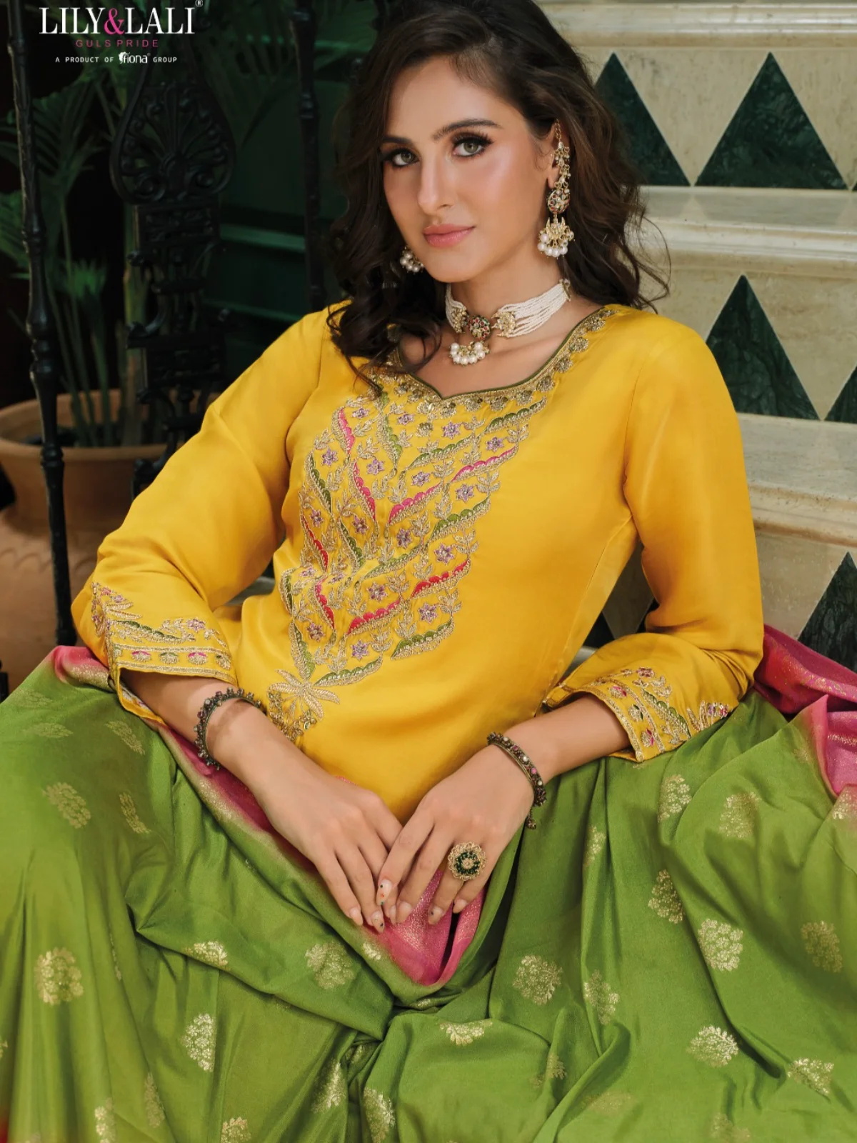 Lily and Lali Mahek-E-Vastra Festival Readymade Salwar Suit