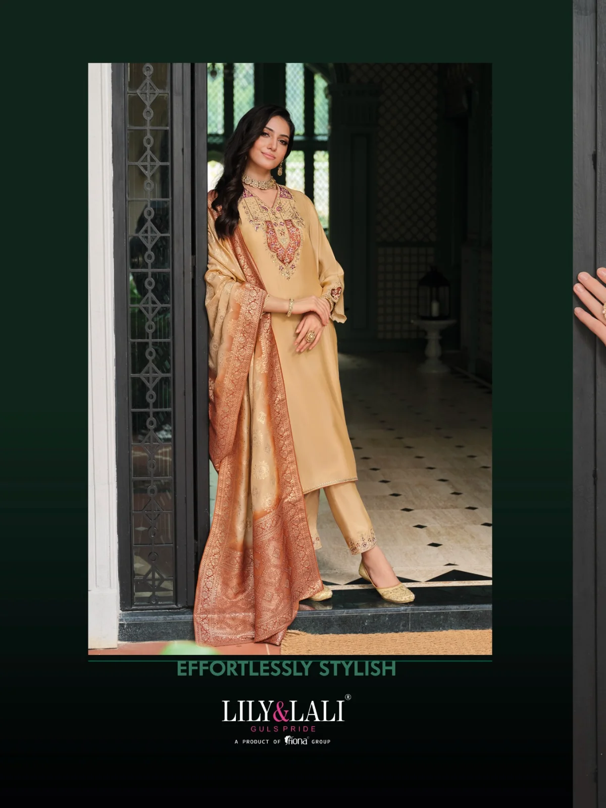 Lily and Lali Mahek-E-Vastra Festival Readymade Salwar Suit - Image 6