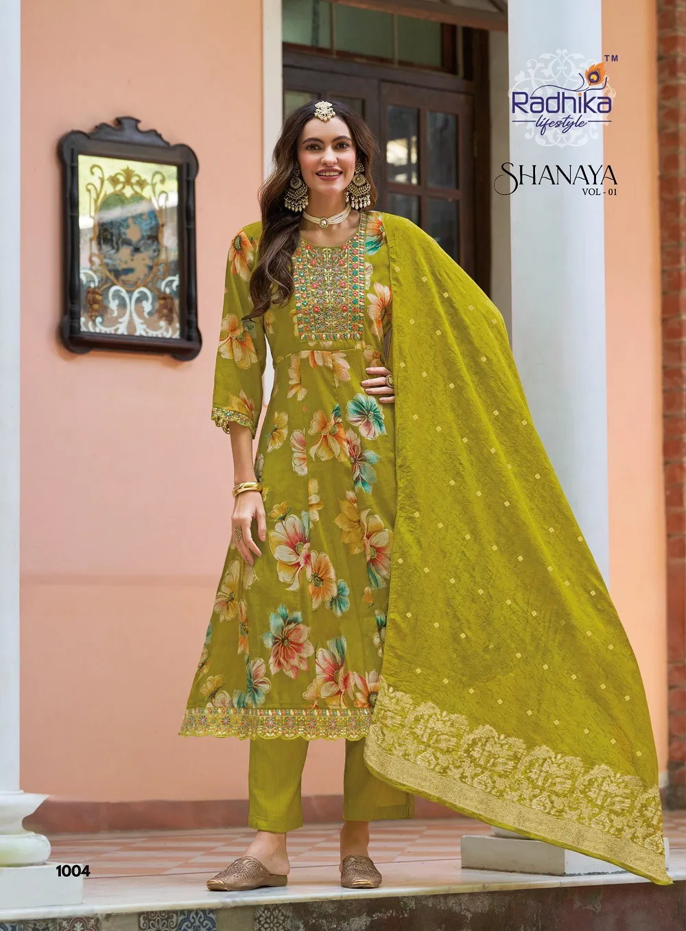 Radhika Shanaya Vol 1 Milano Printed Kurti Bottom With Dupatta - Image 5