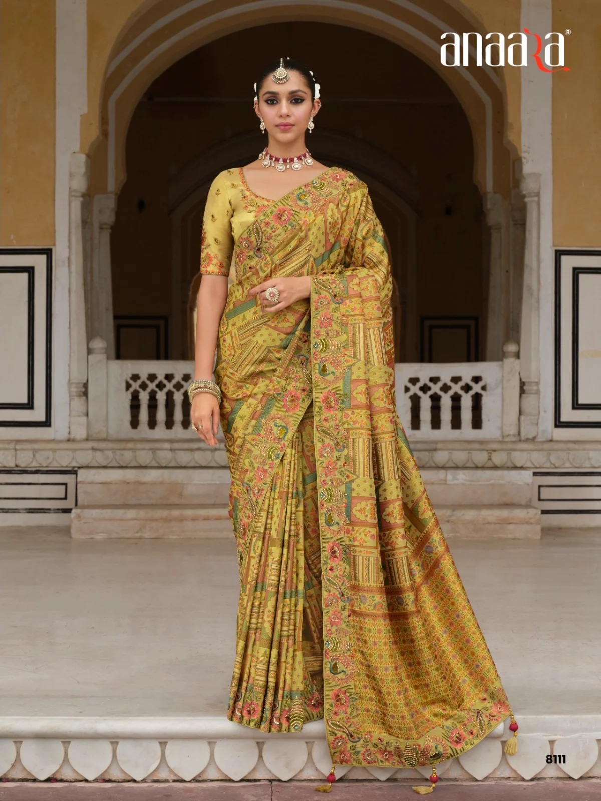 Tathastu Anaara 8100 Series Premium Pastel Designer Saree Collection - Image 5