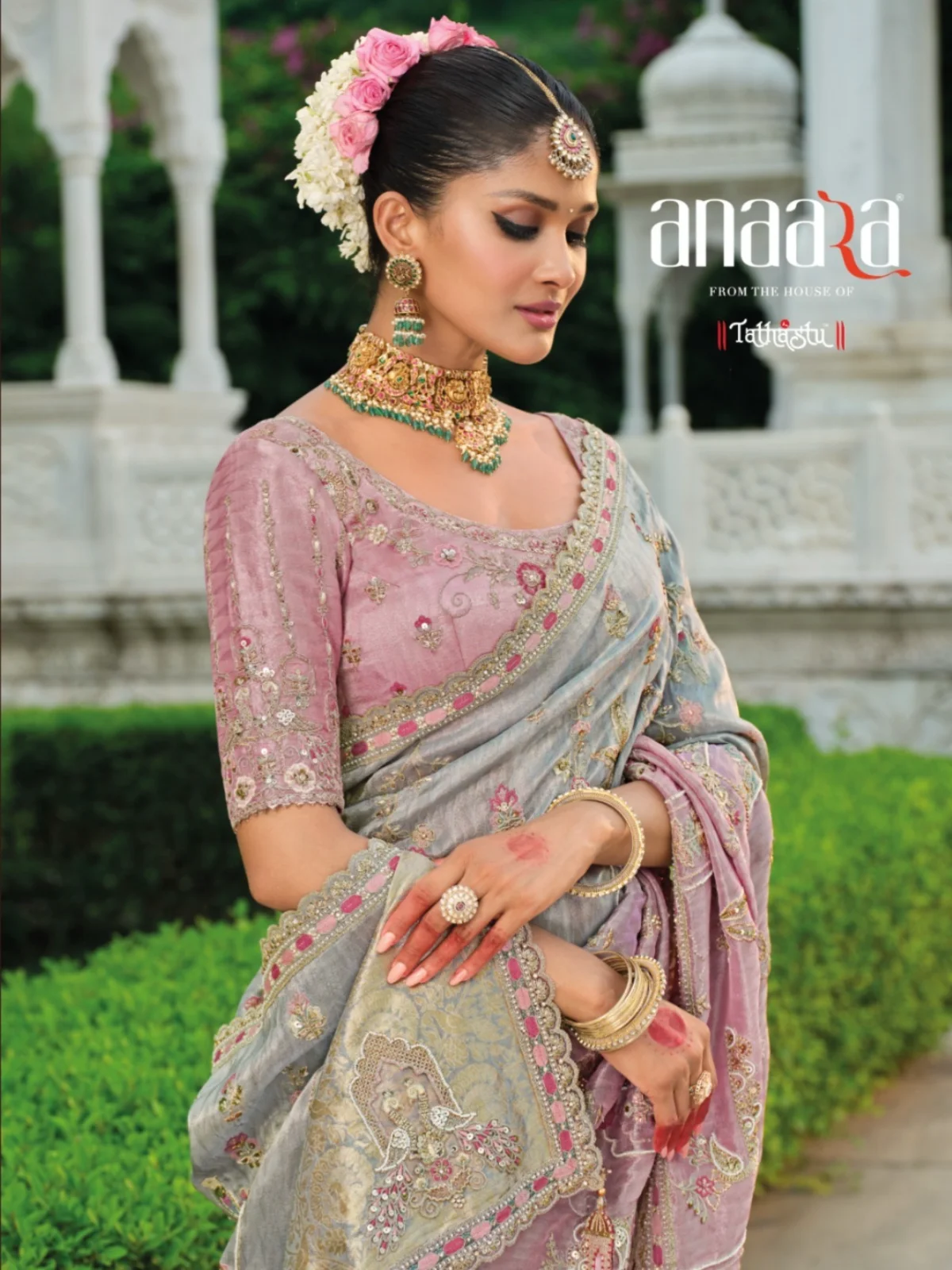 Tathastu Anaara 8100 Series Premium Pastel Designer Saree Collection - Image 2