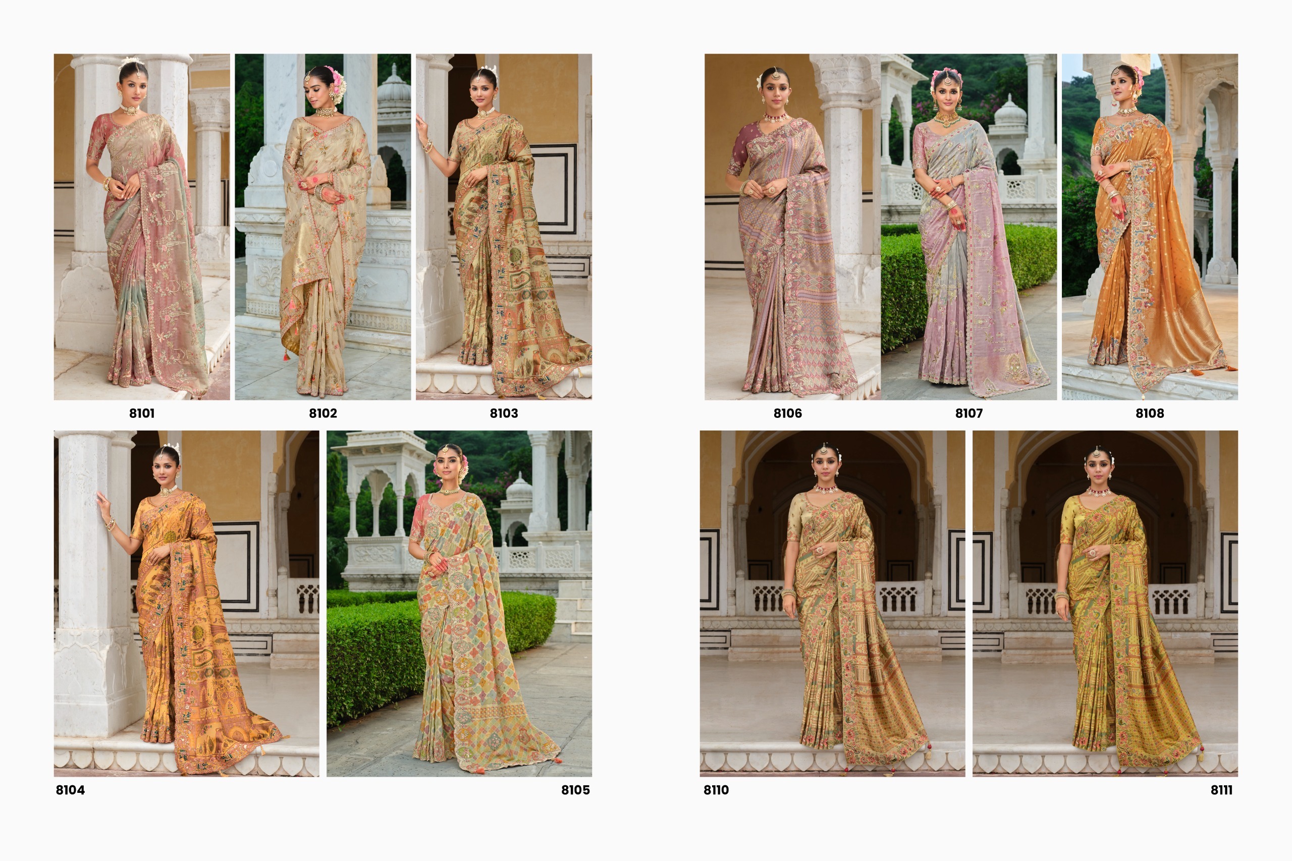 Tathastu Anaara 8100 Series Premium Pastel Designer Saree Collection - Image 14