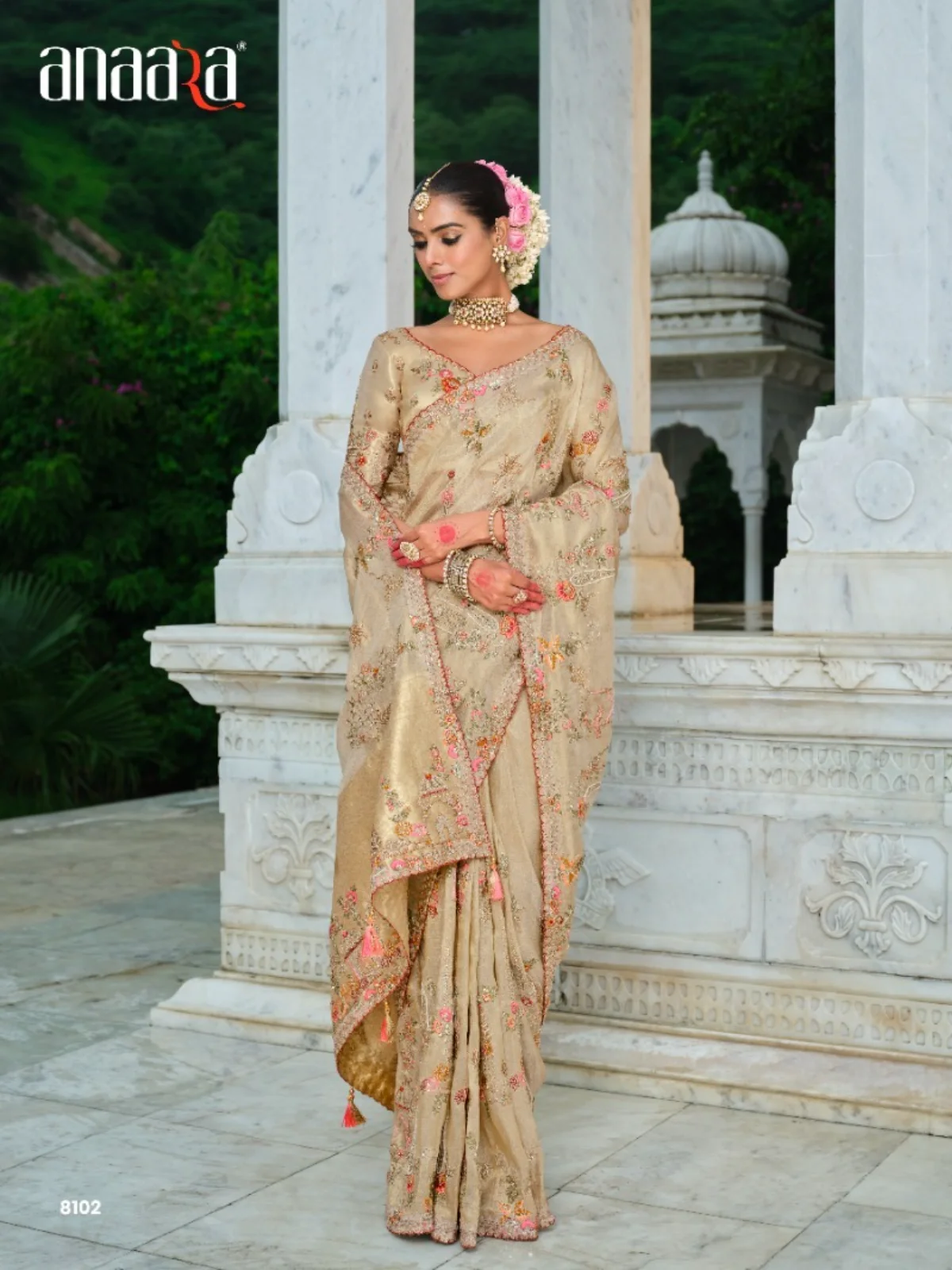 Tathastu Anaara 8100 Series Premium Pastel Designer Saree Collection - Image 13