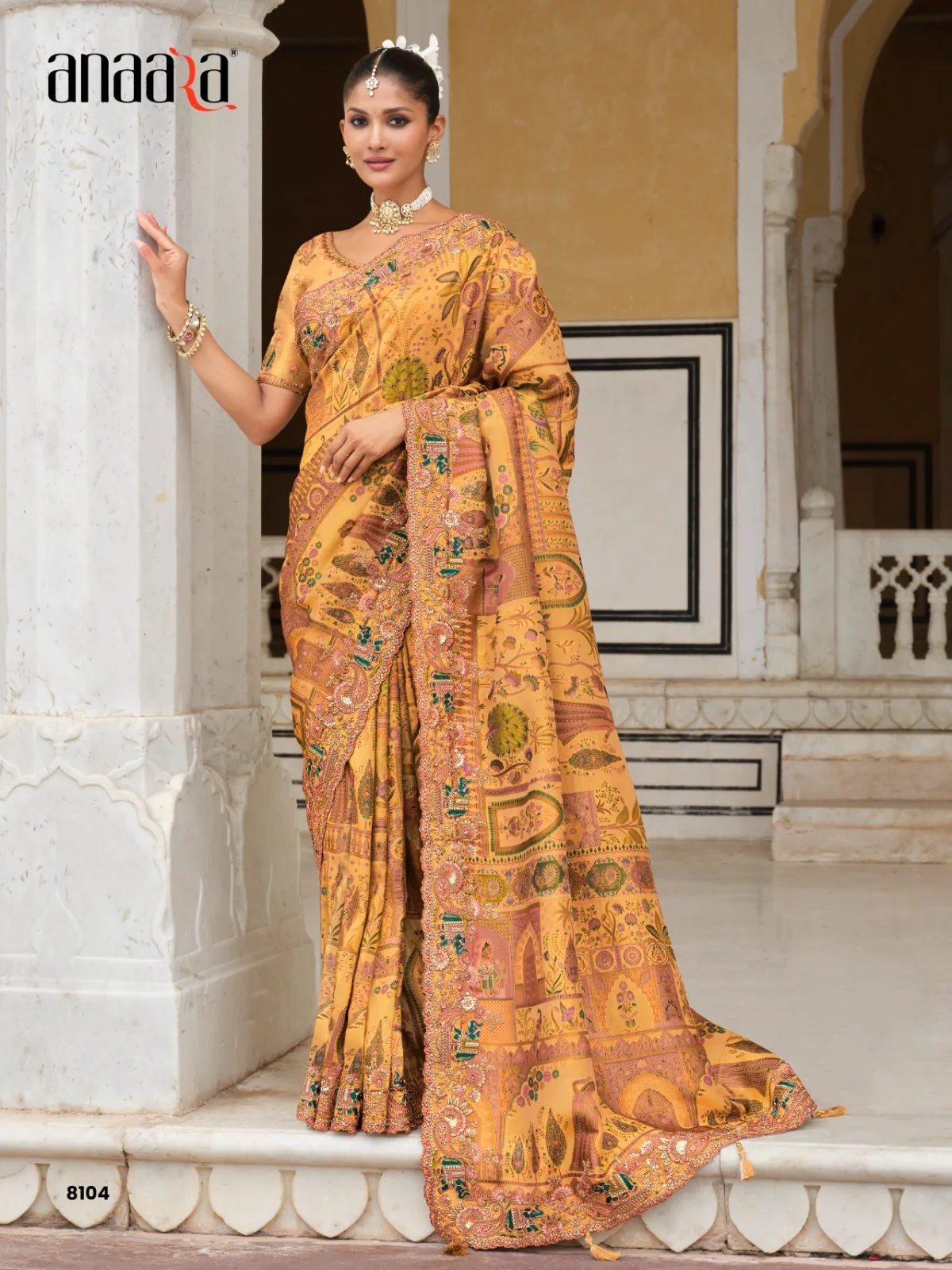 Tathastu Anaara 8100 Series Premium Pastel Designer Saree Collection - Image 11
