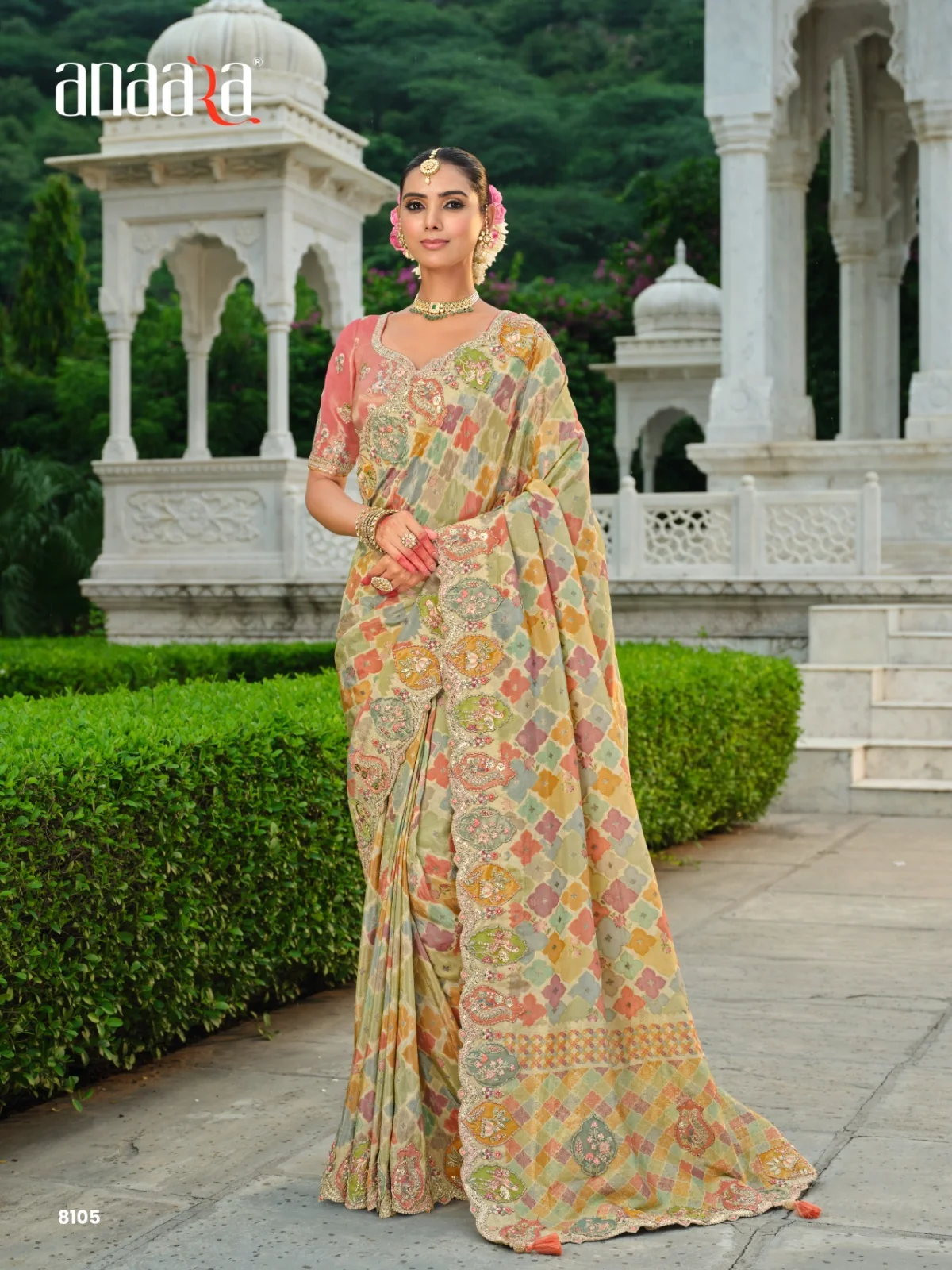 Tathastu Anaara 8100 Series Premium Pastel Designer Saree Collection - Image 10