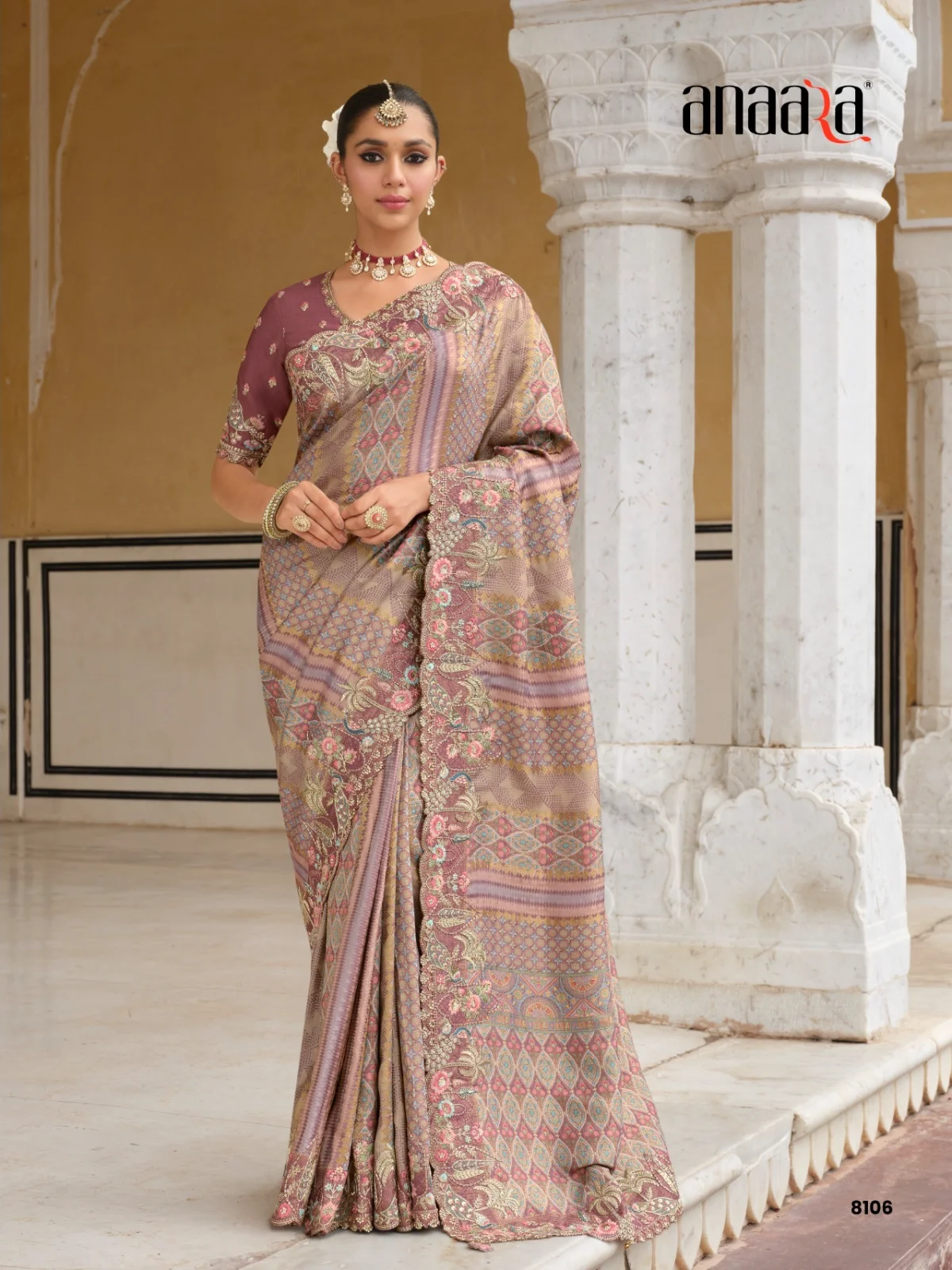 Tathastu Anaara 8100 Series Premium Pastel Designer Saree Collection - Image 9