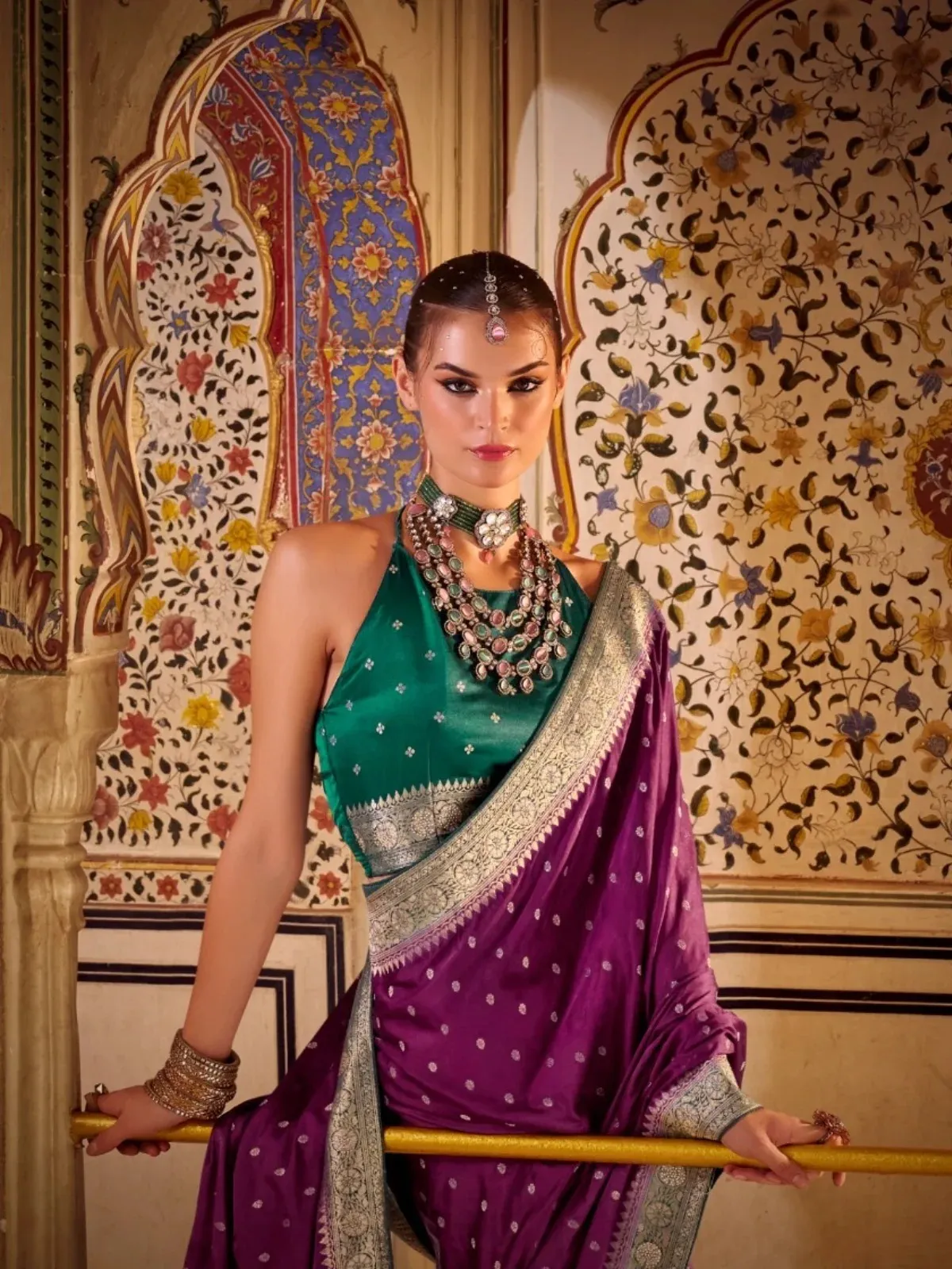 Trikaashi Vaishnavi NV Satin Silk Wholesale Saree Collection - Image 12