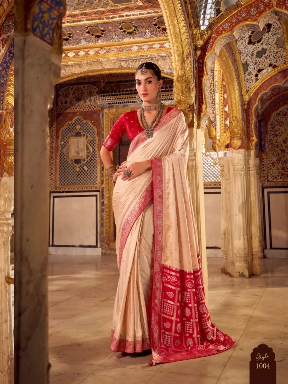 Trikaashi Vaishnavi NV Satin Silk Wholesale Saree Collection - Image 9